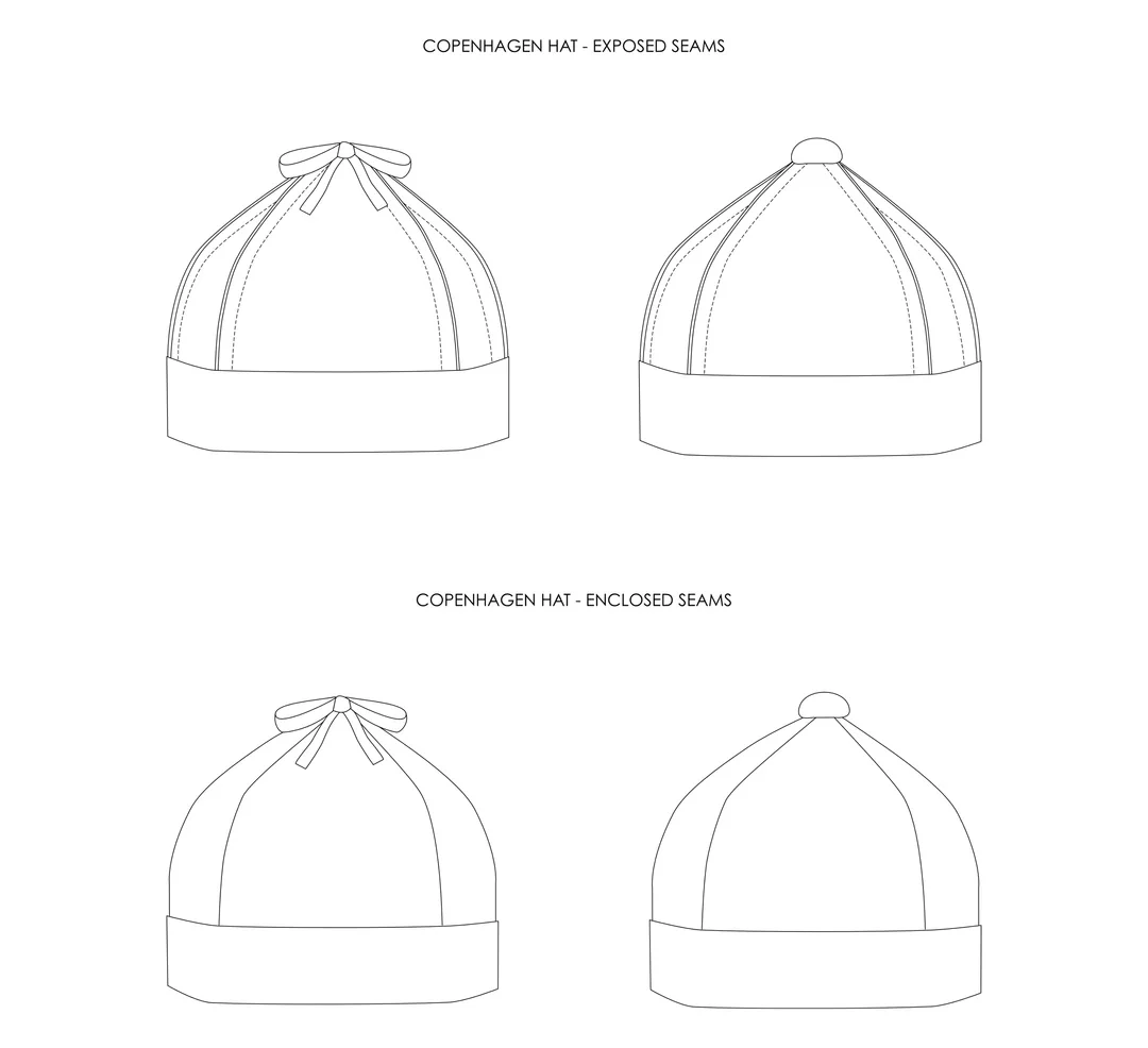 Alice & Co Patterns Copenhagen Hat - Image 4