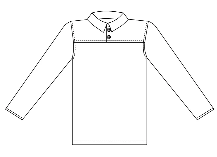 Alice & Co Patterns Unisex Deauville Shirt - Image 7