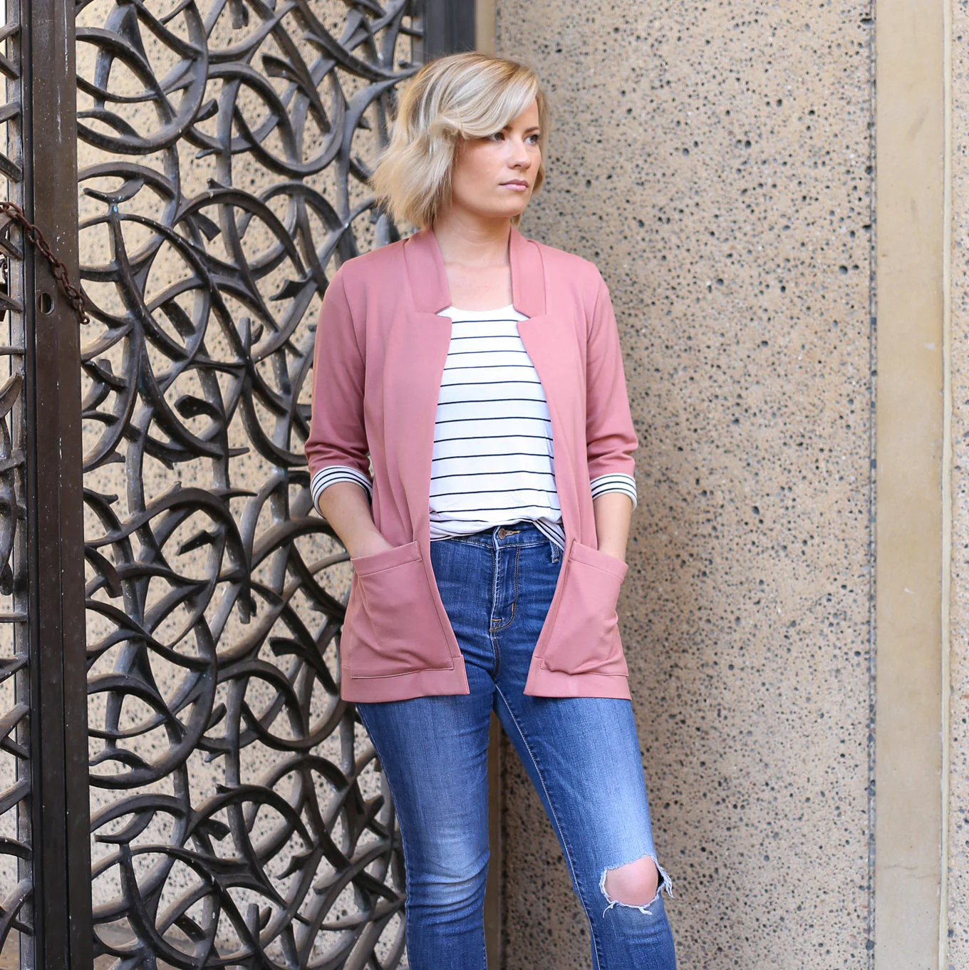 Alina Sewing and Design Co Fulton Blazer - Printed copy shop (+£7.00)