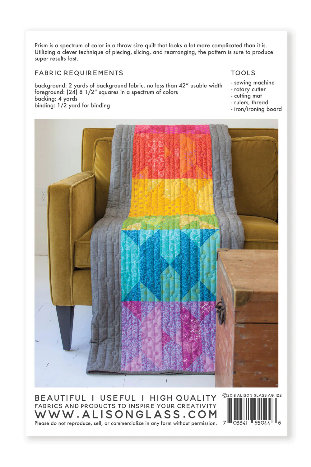 Alison Glass Prism Quilt - Image 5