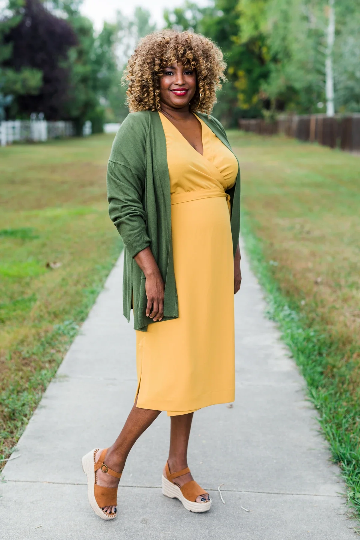 Allie Olson Highlands Wrap Dress - Image 6