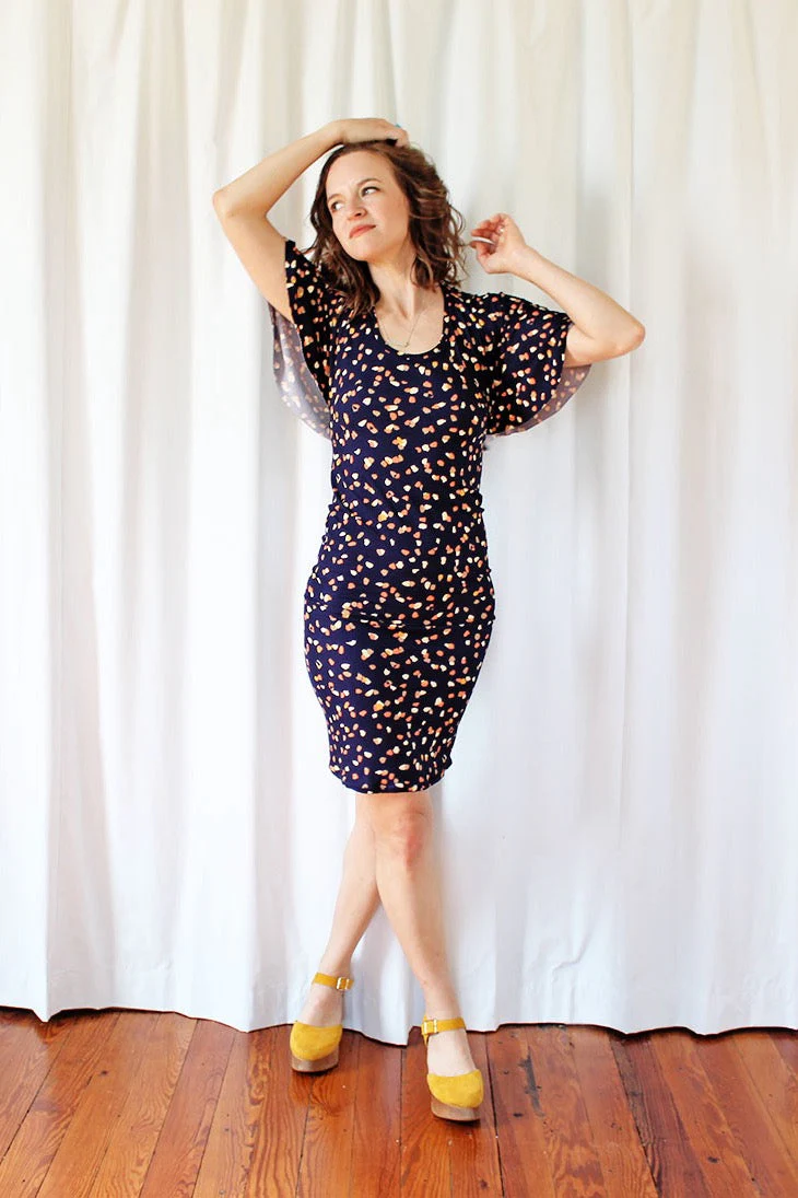 Amy Nicole Colleen Cape Dress and Top - Printed copy shop SIZES 0 - 14 (+£5.00)