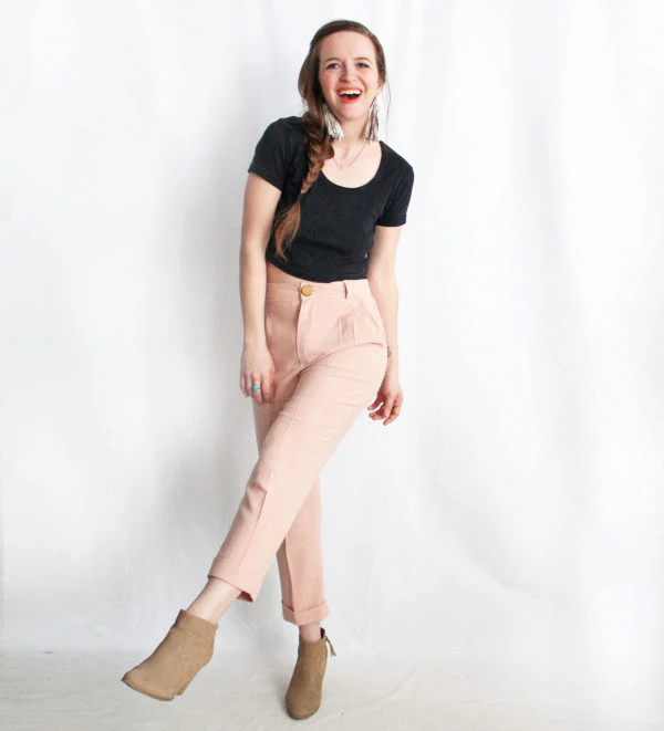 Amy Nicole Nita Trousers - Printed copy shop SIZES 16 - 32 (+£7.00)