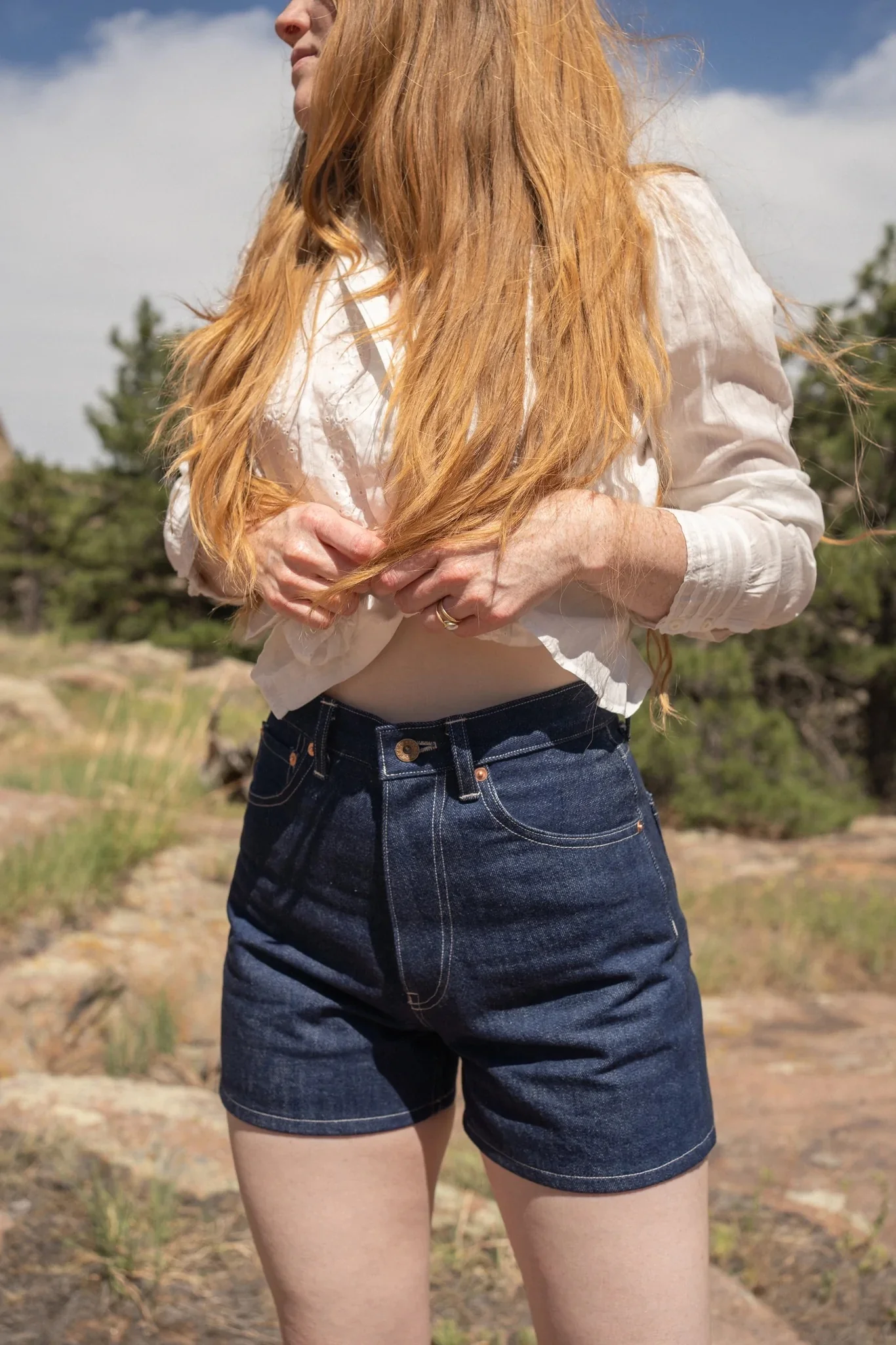 Anna Allen Helene Selvedge Jeans - Image 18