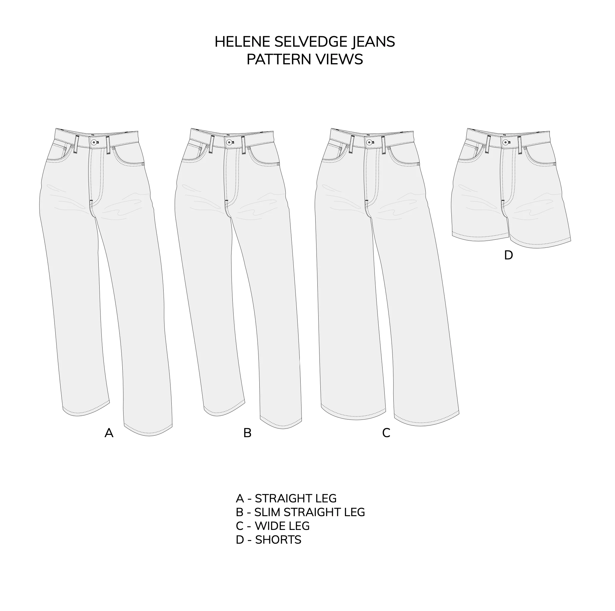 Anna Allen Helene Selvedge Jeans - Image 25