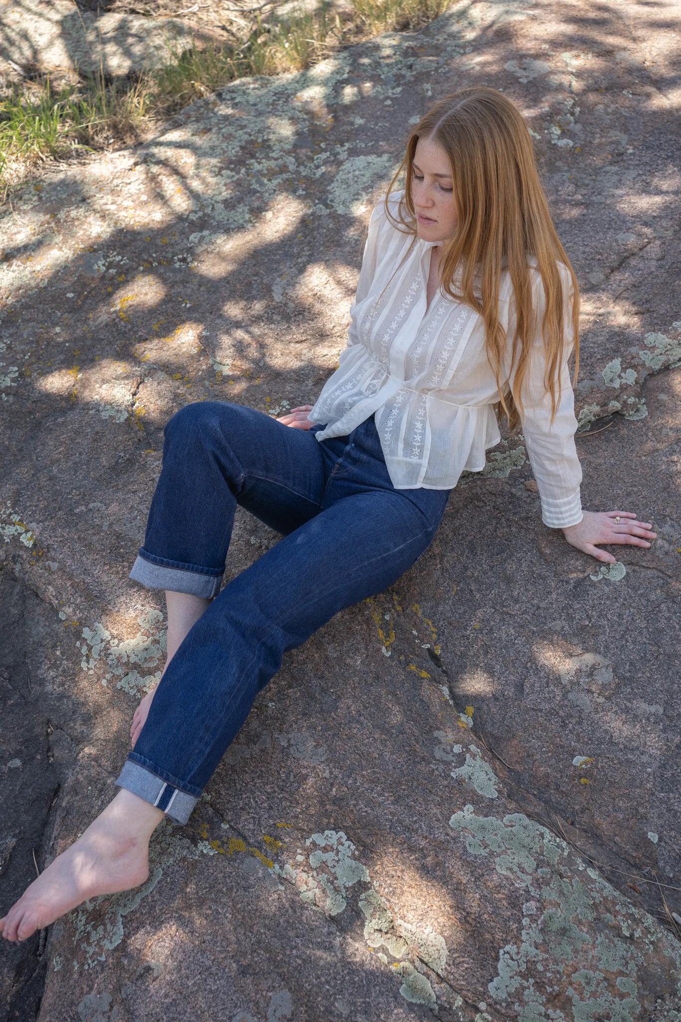 Anna Allen Helene Selvedge Jeans - Image 7