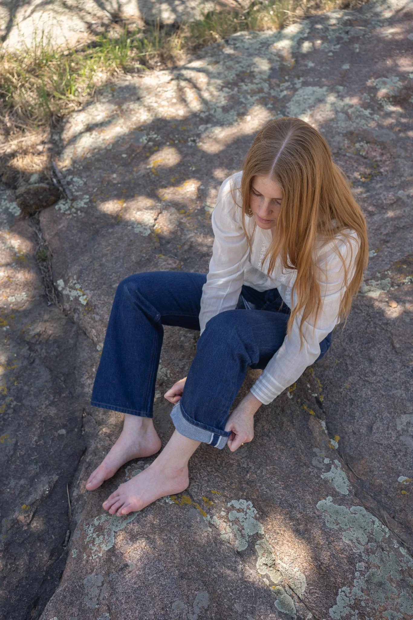 Anna Allen Helene Selvedge Jeans - Image 8