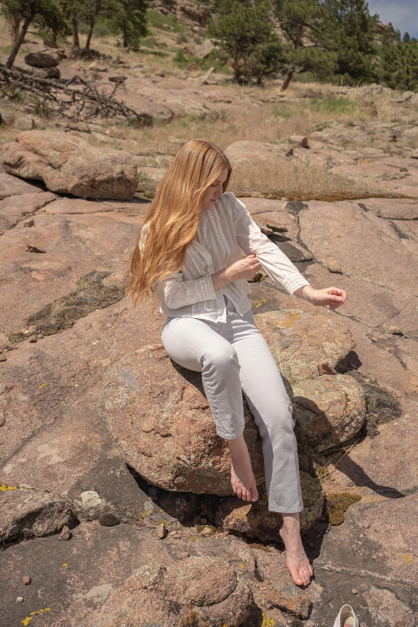 Anna Allen Helene Selvedge Jeans - Image 9