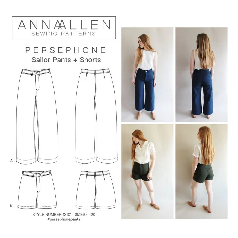 Anna Allen Persephone Pants and Shorts - Image 9