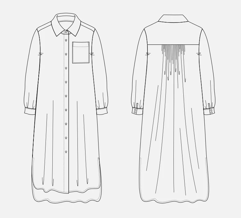 Atelier Brunette La Robe Chemise - Image 6