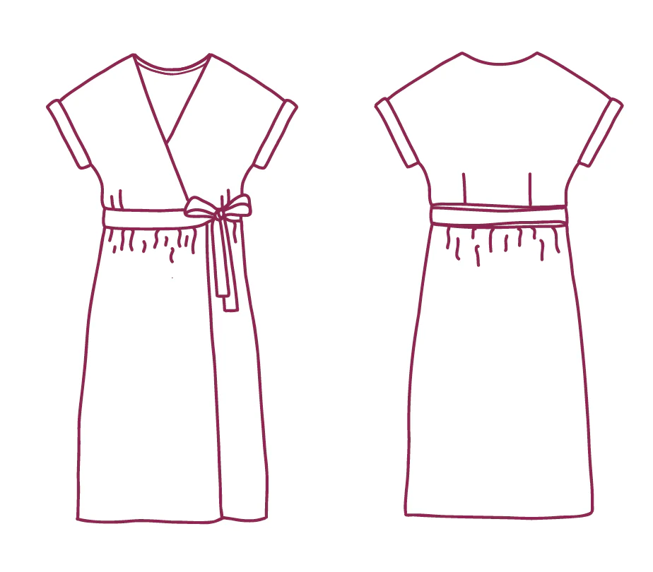 Atelier Jupe Robyn Wrap Dress - Image 7