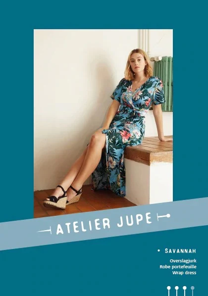 Atelier Jupe Savannah Wrap Dress - Image 9
