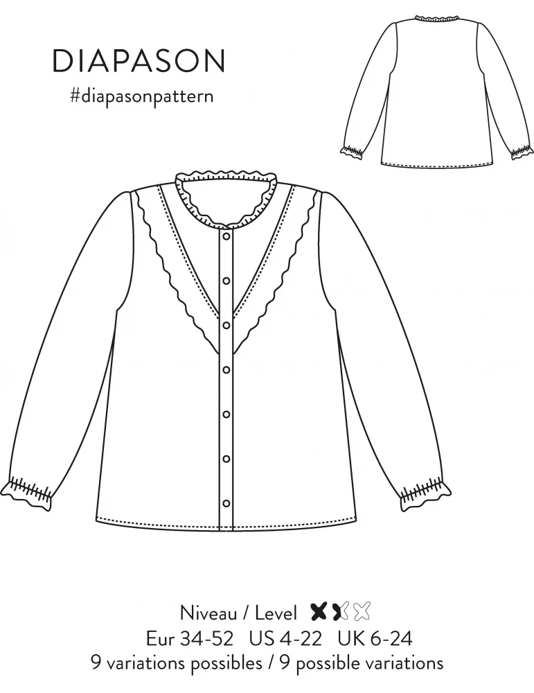 Atelier ScÀmmit Diapason Blouse - Image 17