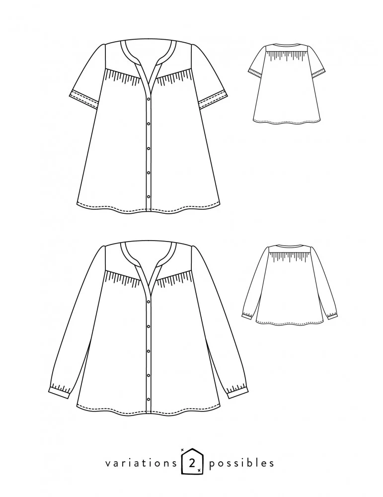 Atelier ScÀmmit Envol Blouse - Image 14