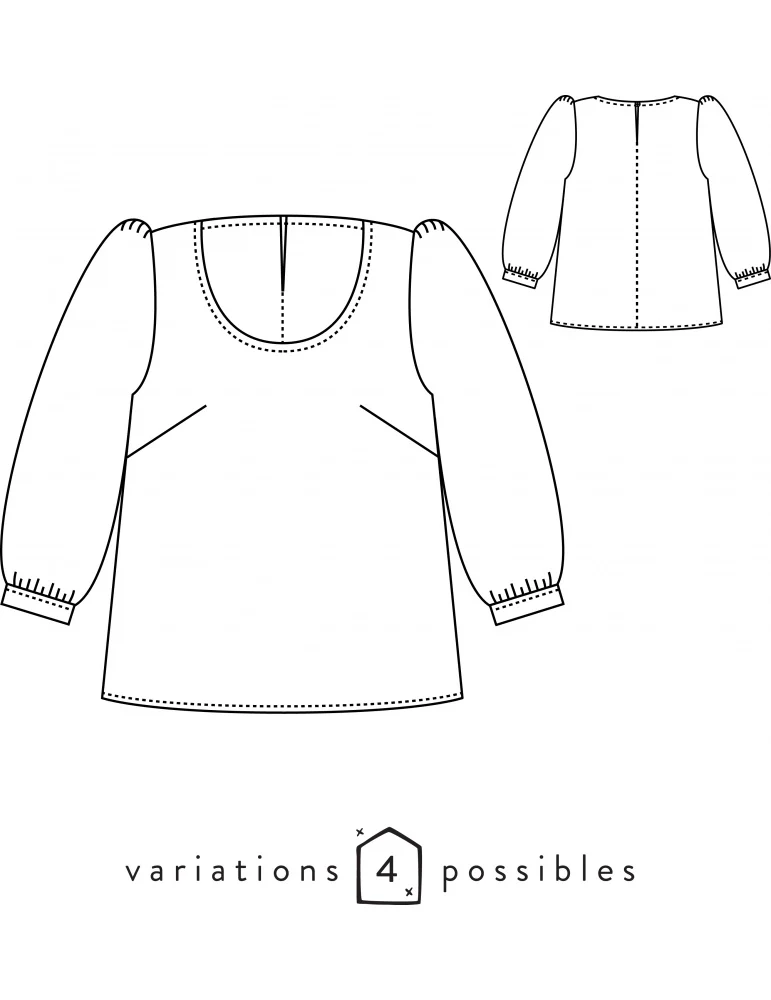 Atelier Scämmit Hilda Blouse or Dress - Image 18