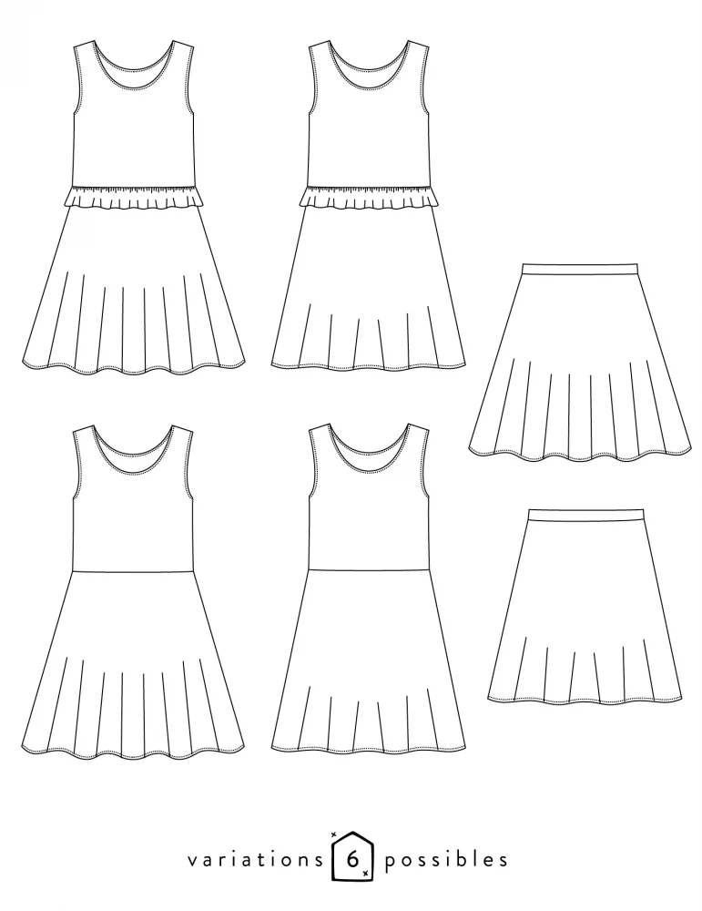 Atelier ScÀmmit Petite Lune Dress and Skirt - Image 11