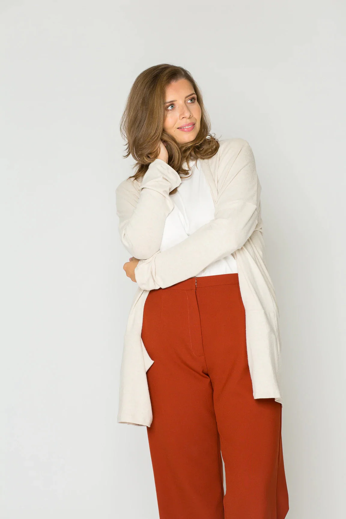 Bara Studio Isa Cardigan - Printed copy shop (+£7.00)