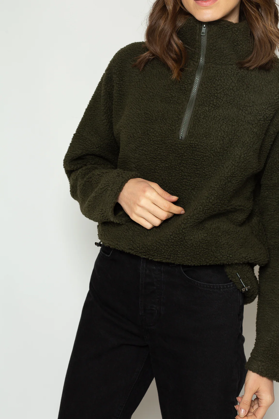 Bara Studio Nela Zip-neck Sweater - Image 3