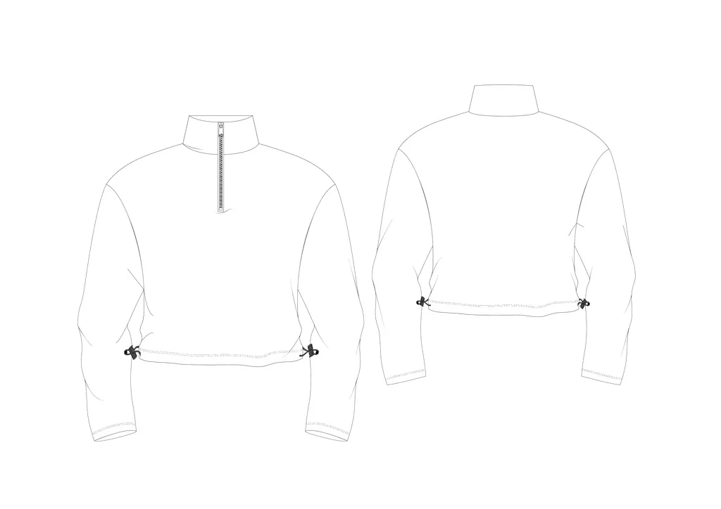 Bara Studio Nela Zip-neck Sweater - Image 7
