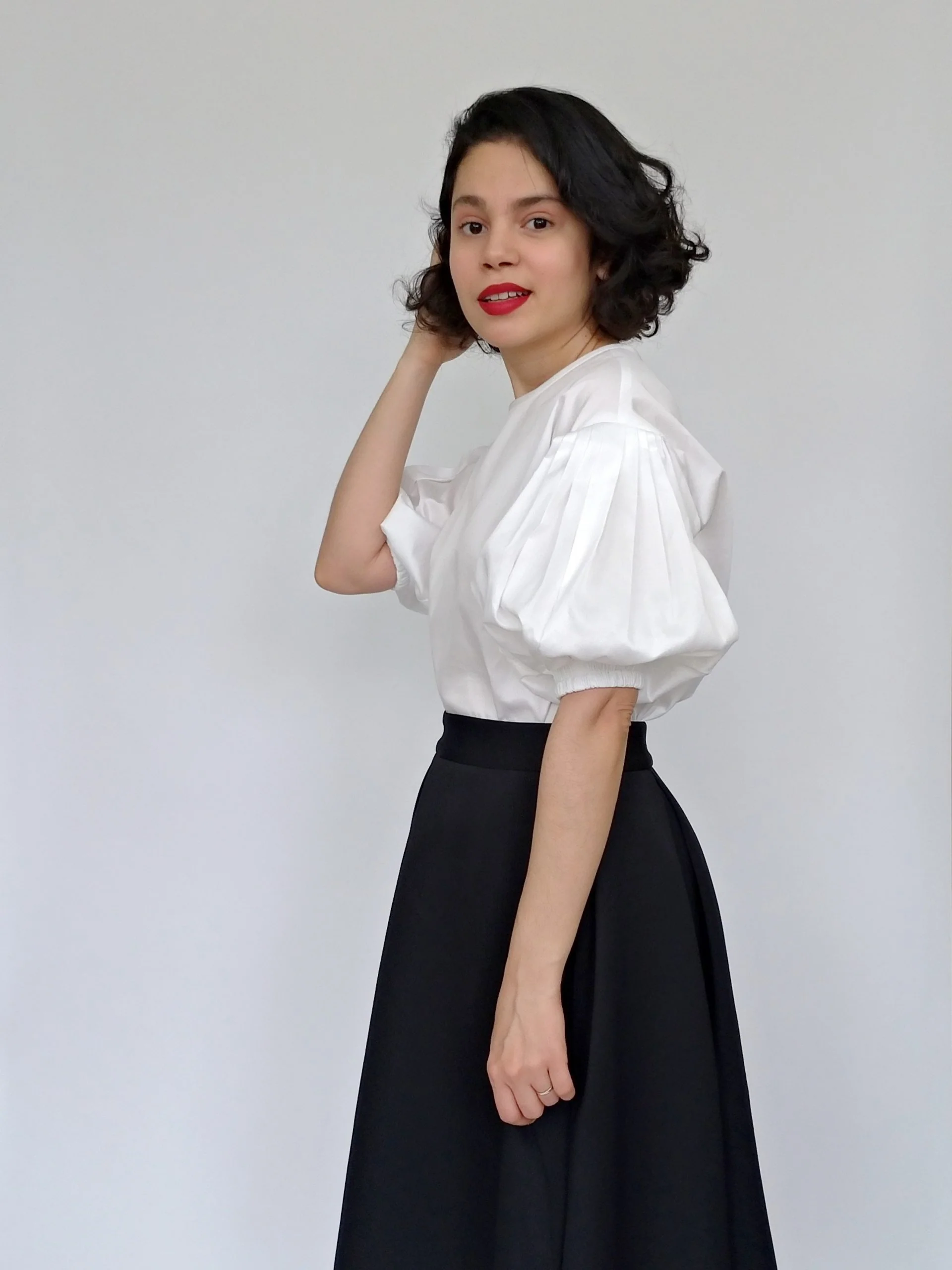 Bella Loves Patterns Cologne Blouse - Image 3