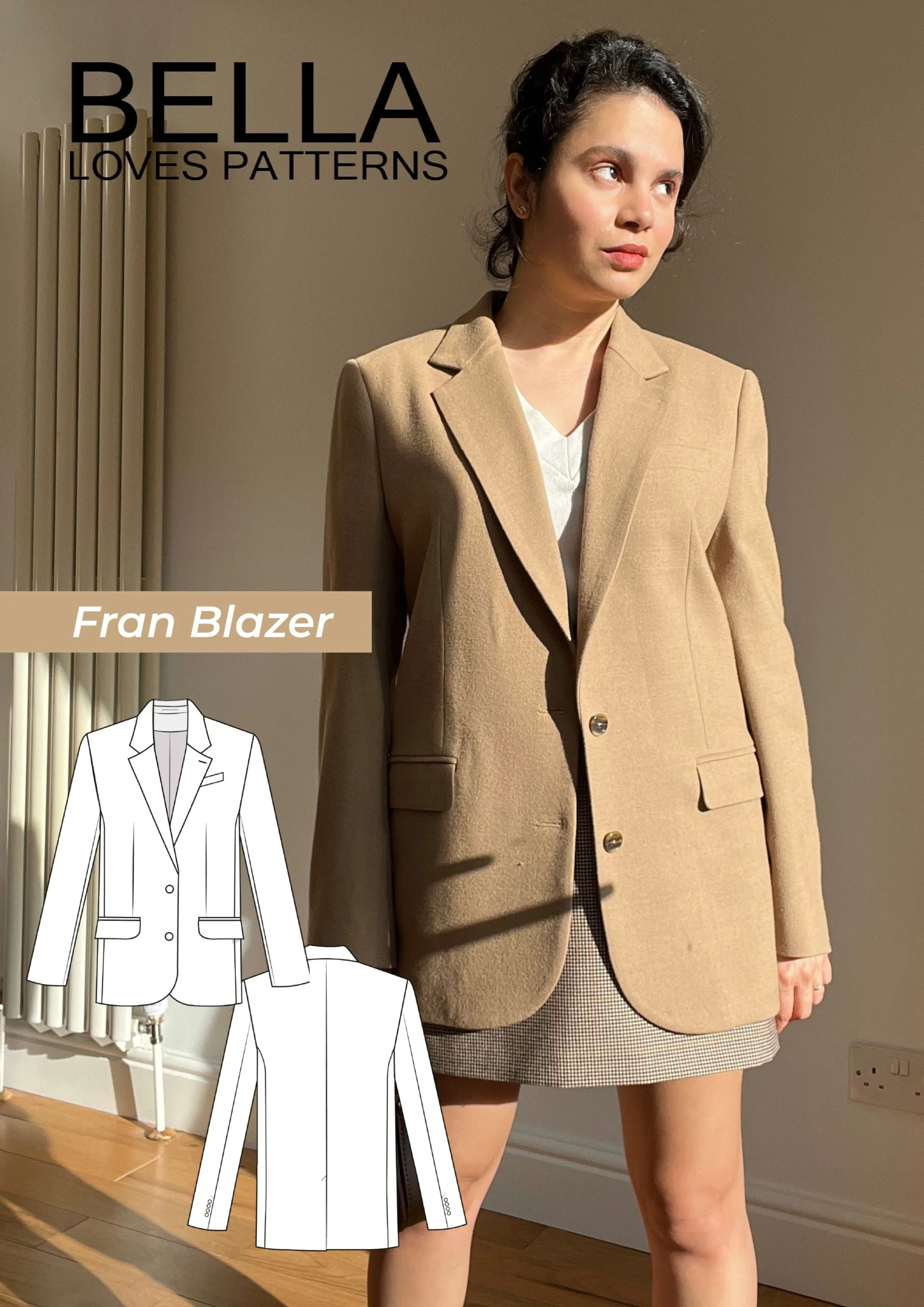 Bella Loves Patterns Fran Blazer - Image 14