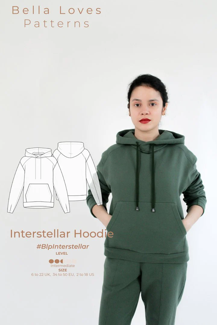 Bella Loves Patterns Interstellar Hoodie - Image 10