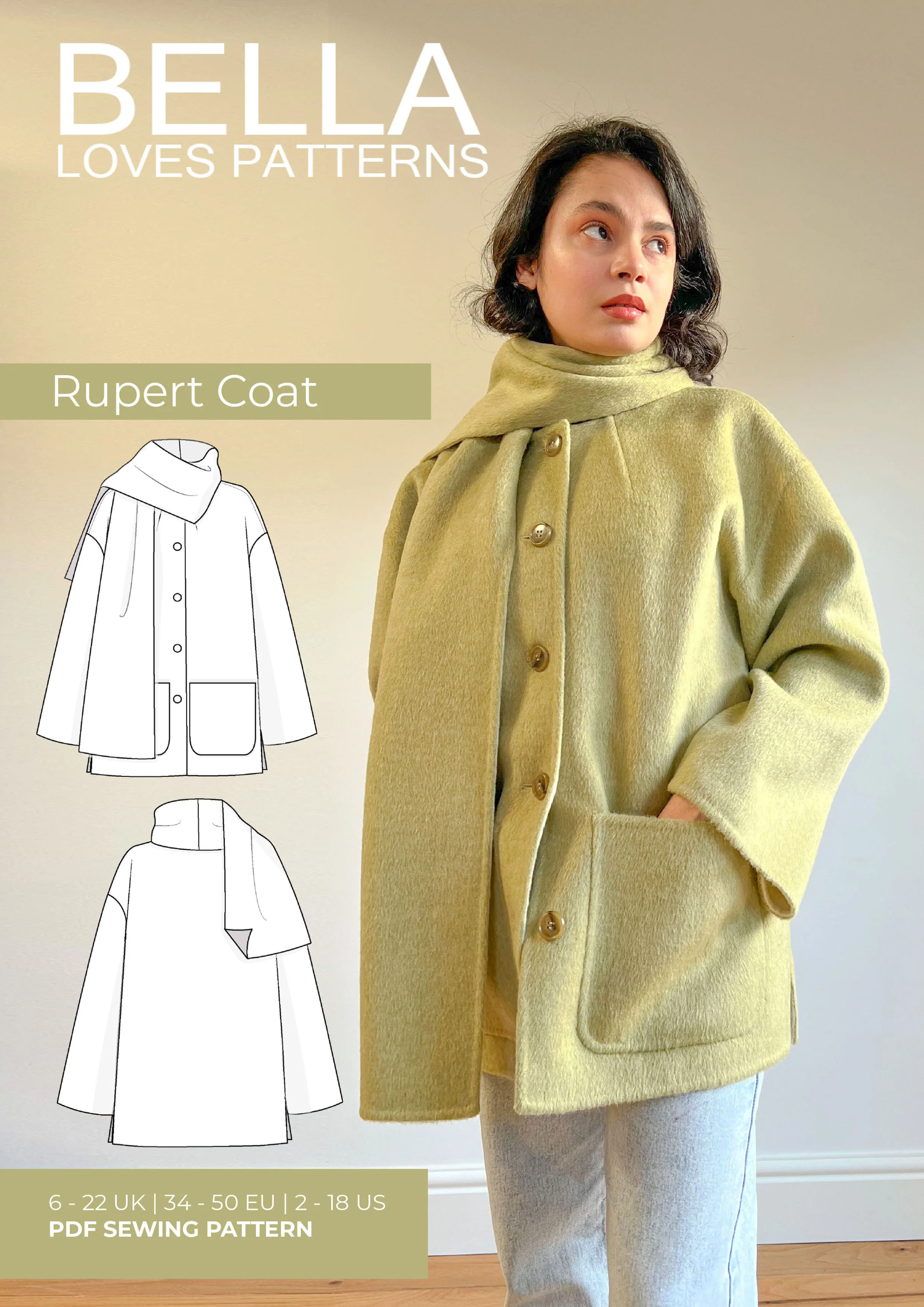 Bella Loves Patterns Rupert Coat - Image 13