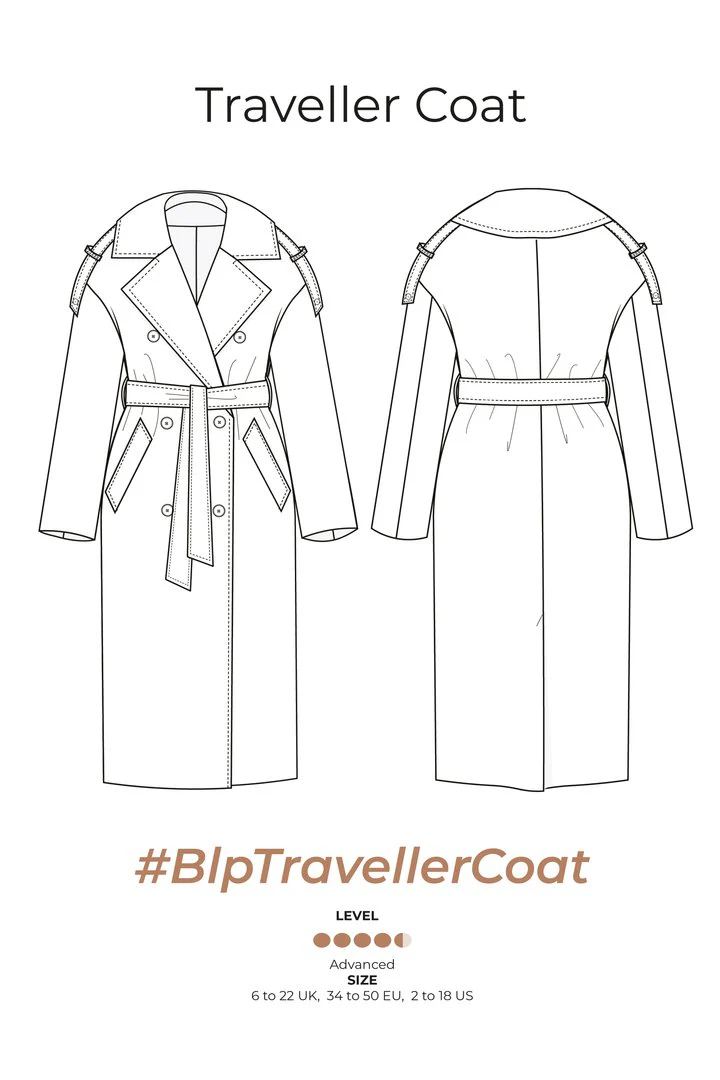 Bella Loves Patterns Traveller Coat - Image 16