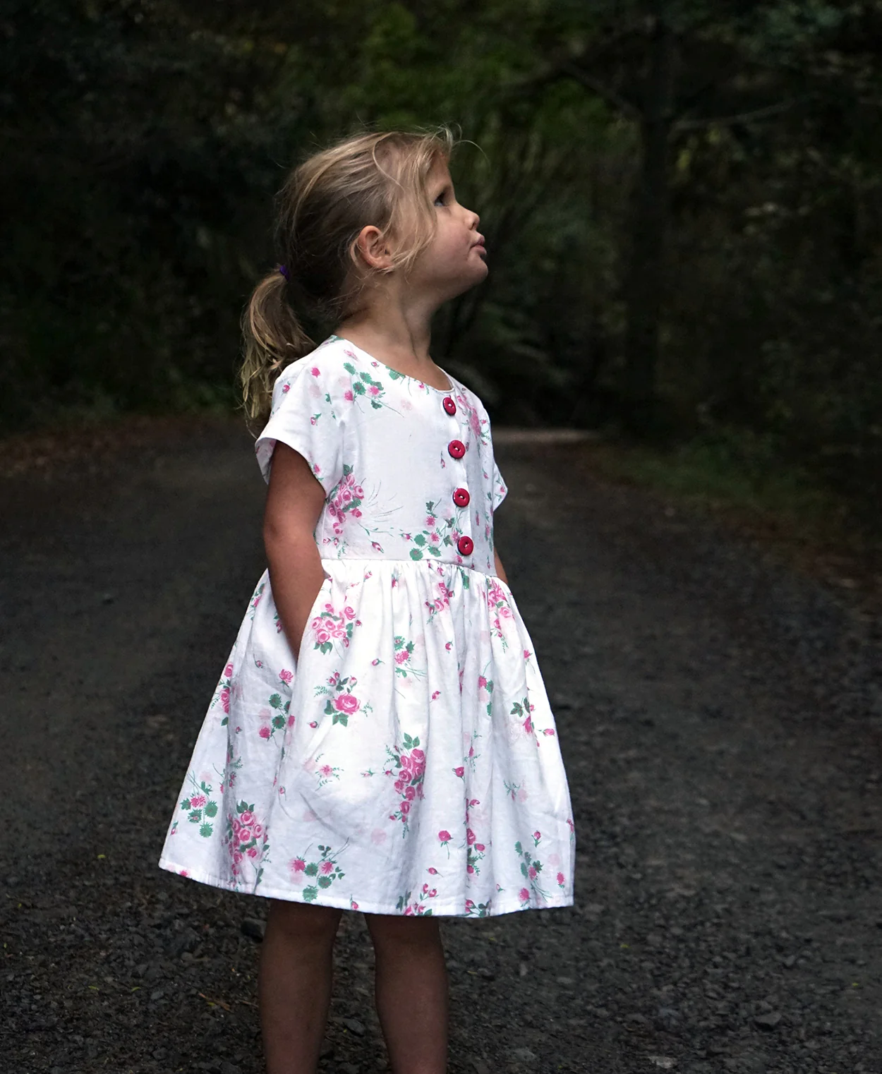 Below the KÅwhai Baby/Child Kauri Dress - Image 3