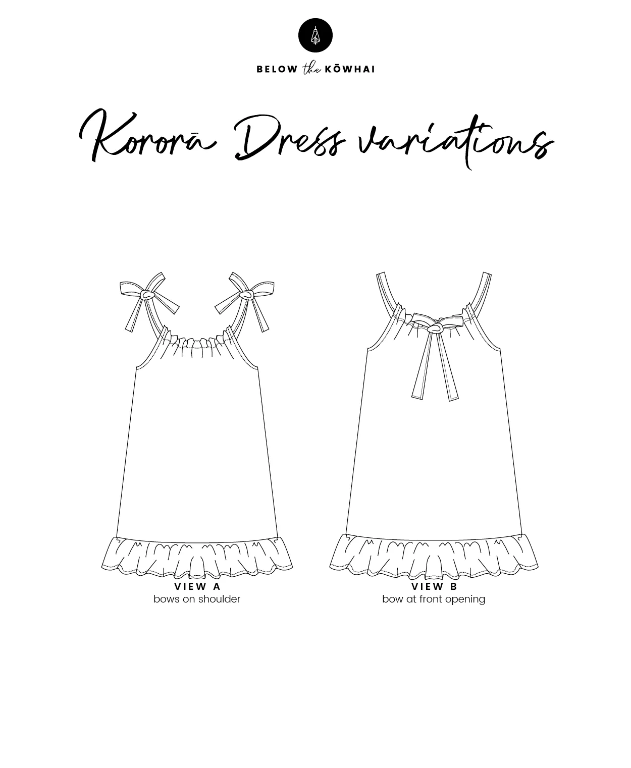 Below the KÅwhai Baby/Child KororÄ Dress PDF - Image 13