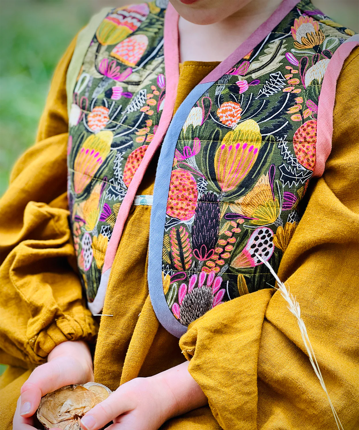 Below the Kōwhai Honu Vest (Quilted) - Image 3