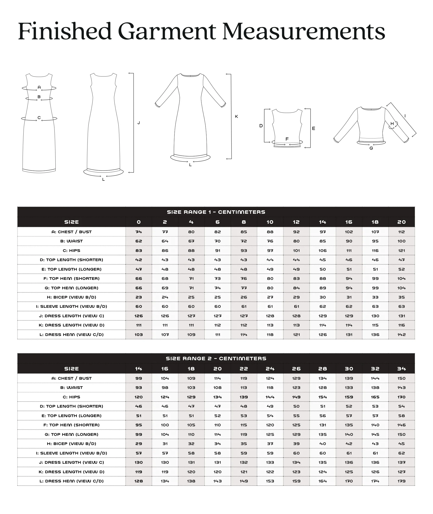 BF Patterns Nicole Knit Top and Dress - Image 15