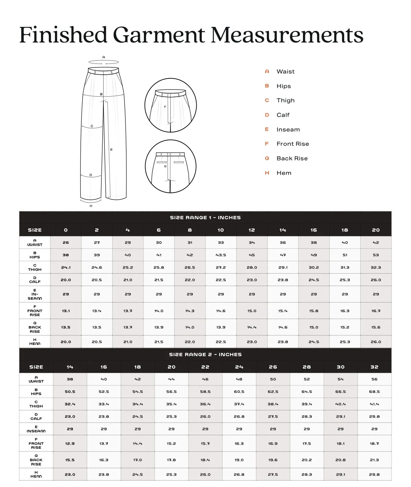 BF Patterns Taylor Trousers - Image 12