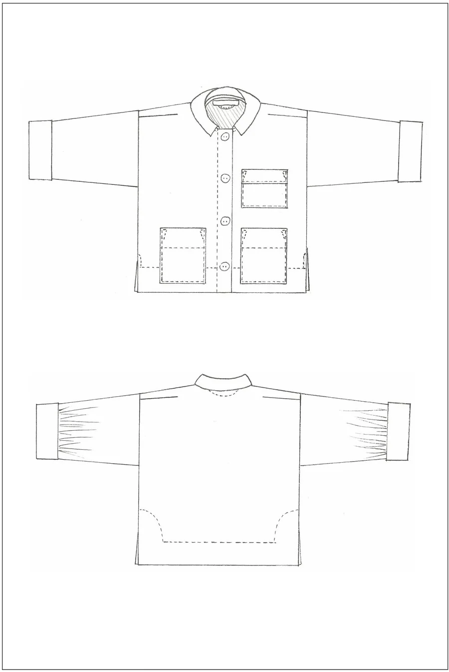 Birgitta Helmersson Unisex ZW Workwear Jacket PDF - Image 6