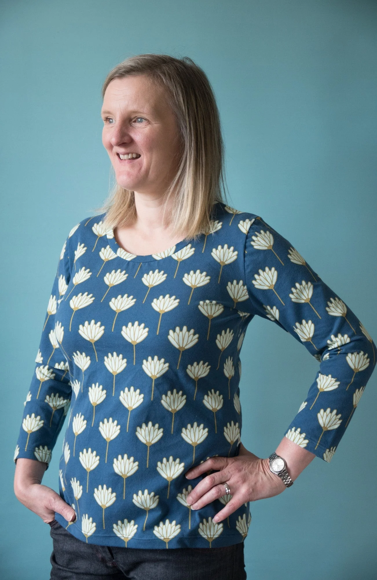 Bobbins and Buttons Angie Top - Printed copy shop (+£5.00)