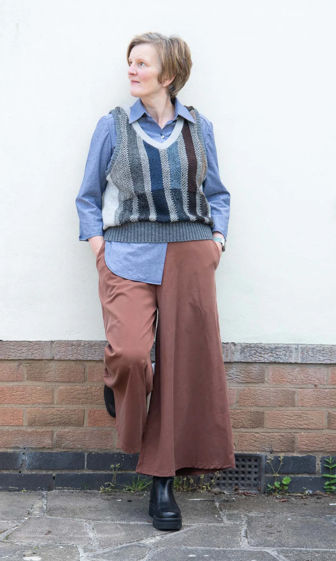 Bobbins and Buttons Fern Culottes - Image 2