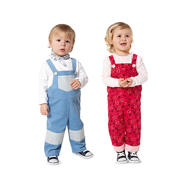 Burda Baby/Child Dungaree/Pinafore 9424 - Image 3