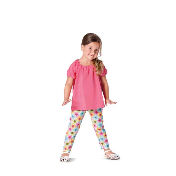 Burda Baby/Child Top and Dresses 9438 - Image 4