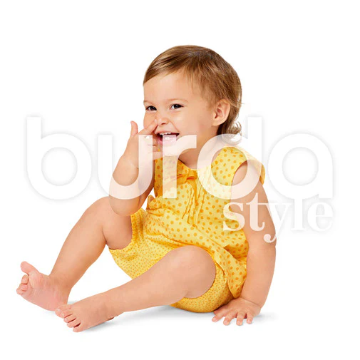Burda Baby Top, Dress, Panties 9358 - Image 3
