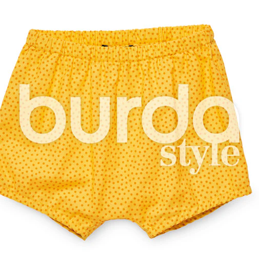 Burda Baby Top, Dress, Panties 9358 - Image 5