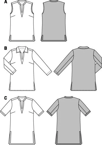 Burda Blouse and Tunic 6809 - Image 5