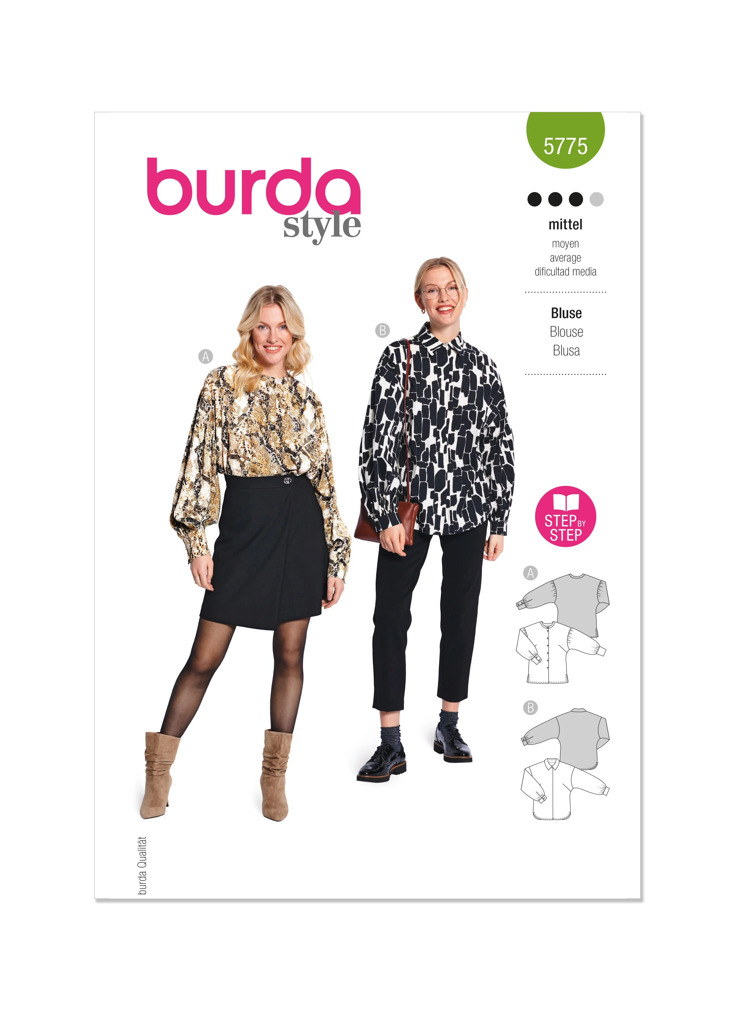 Burda Blouses 5775 - Image 2
