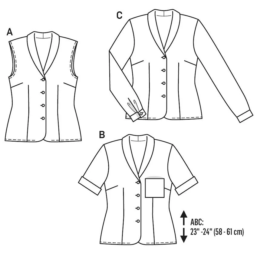 Burda Blouses 6533 - Image 6