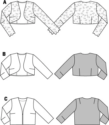 Burda Bolero 7686 - Image 5