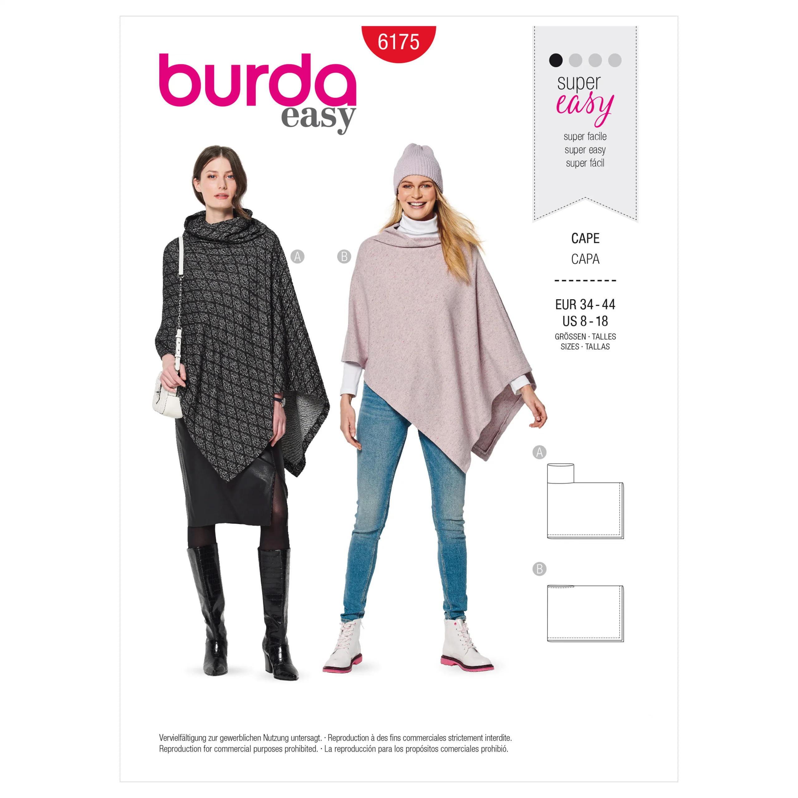Burda Cape 6175 - Image 2