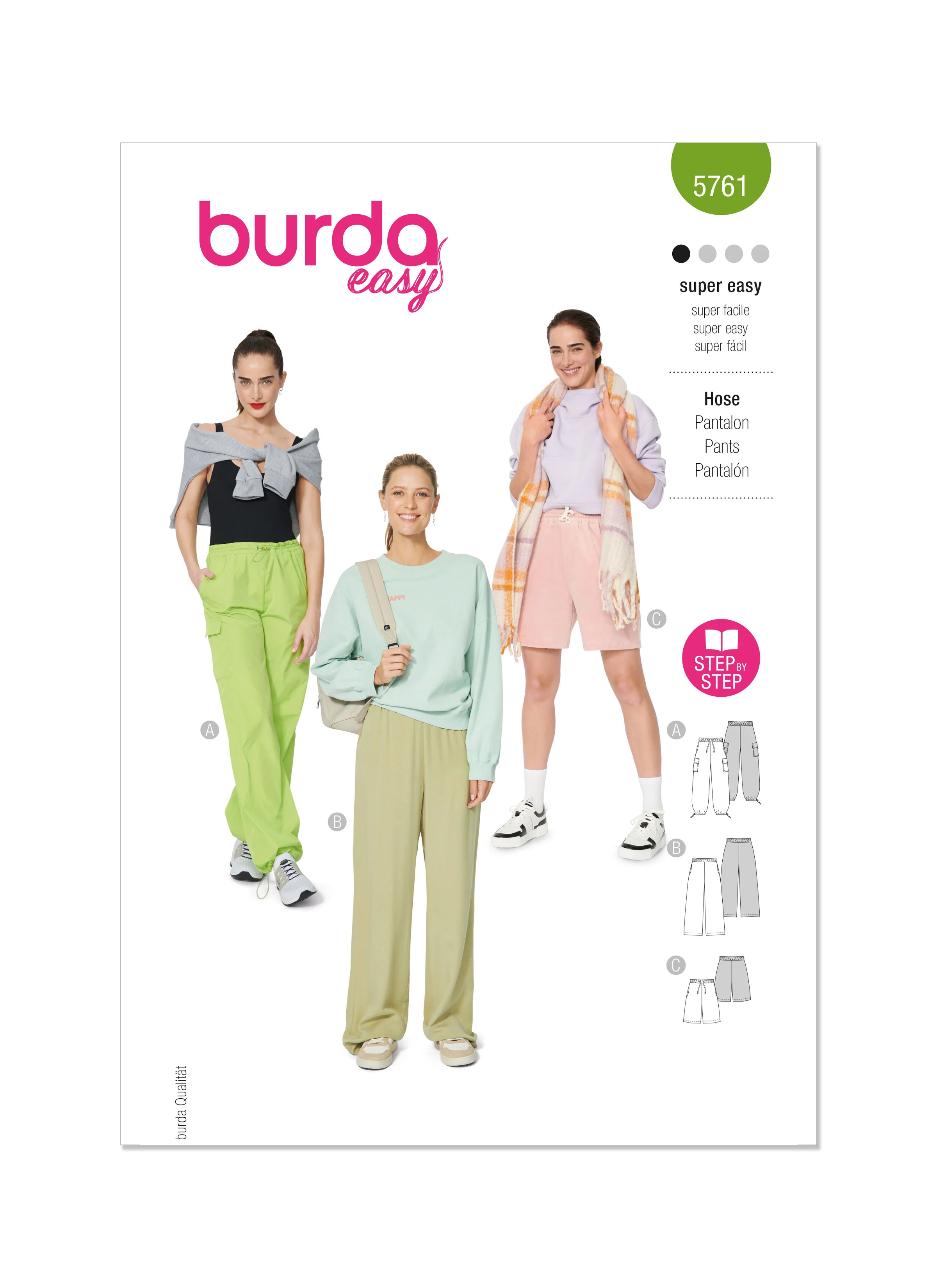 Burda Cargo Trousers 5761 - Image 2