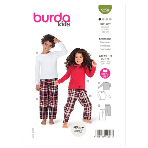 Burda Child Co-ords 9250 - Image 2