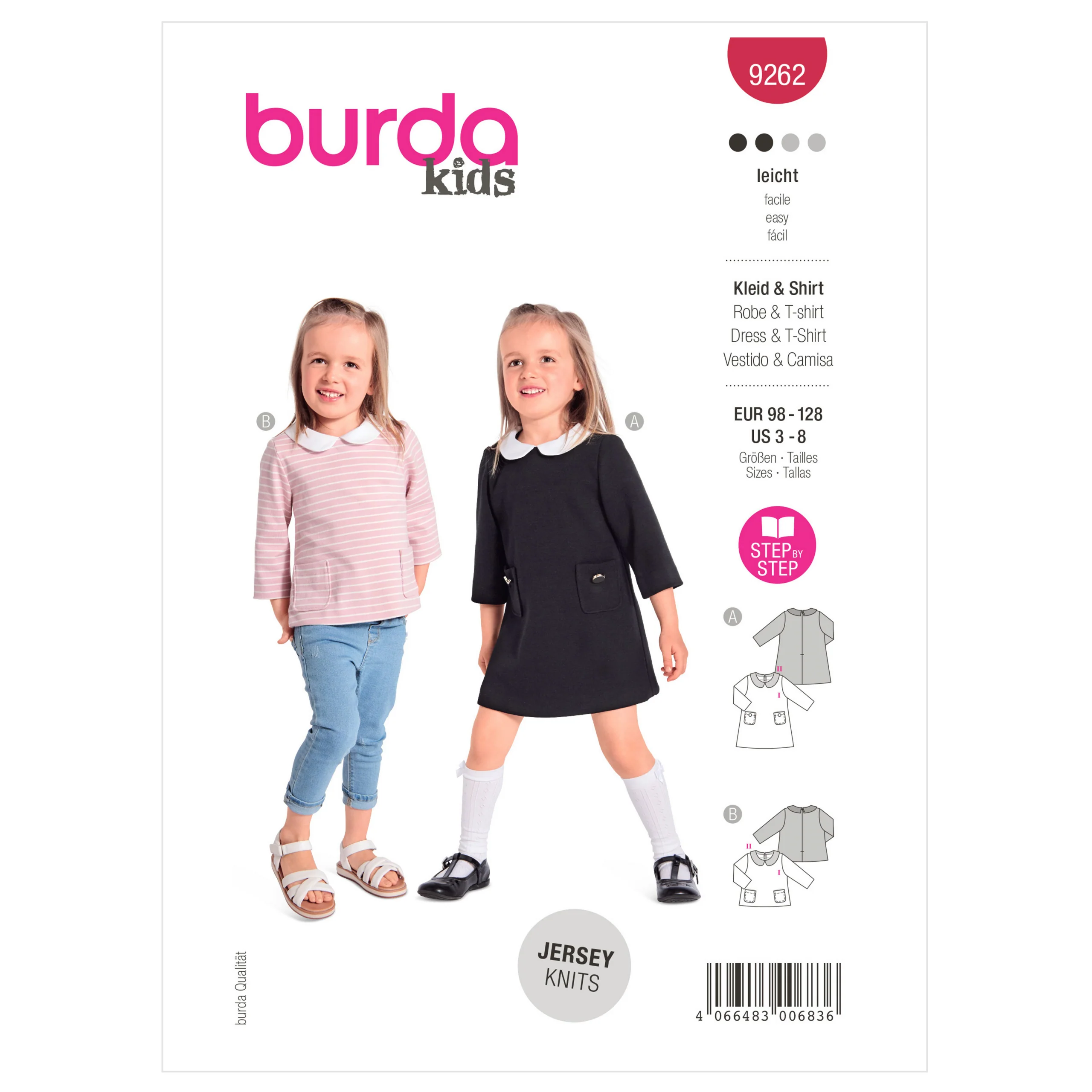 Burda Child Dress and Top 9262 - Image 2