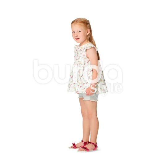Burda Child Dress and Top 9362 - Image 3