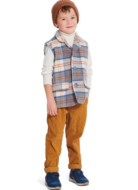 Burda Child Jacket & Waistcoat 9234 - Image 5